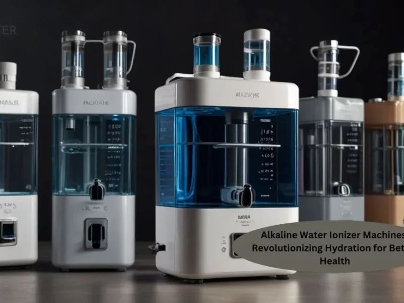 Alkaline Water Ionizer Machines: Revolutionizing Hydration
